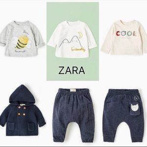 Zara 0-3mo six piece bundle!